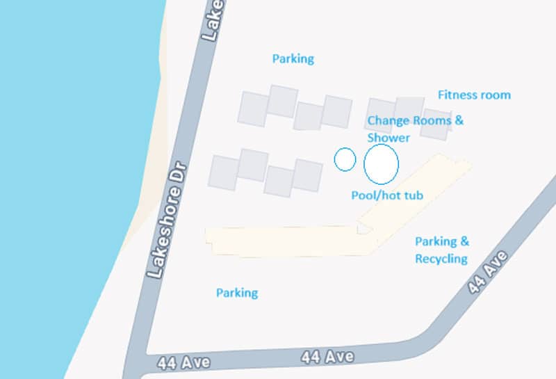 Lakeshore Villas Resort Site Map